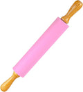 Silicone Rolling Pin for Baking – 17" Non-Stick Dough Roller by mase+home