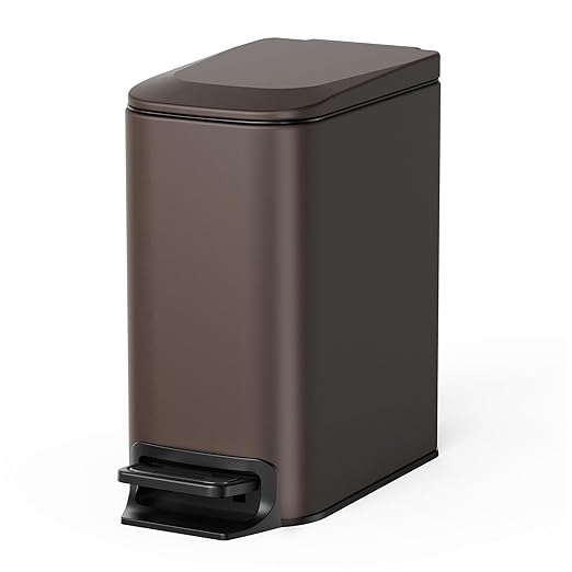 Cesun Small Bathroom Trash Can by Cesun