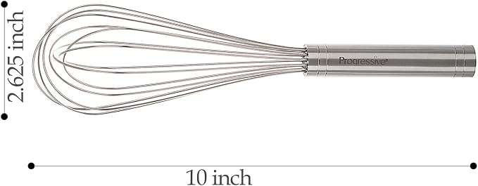 Prepworks by Progressive 10" Balloon Whisk, Handheld Steel Wire Whisk Perfect - Image 4