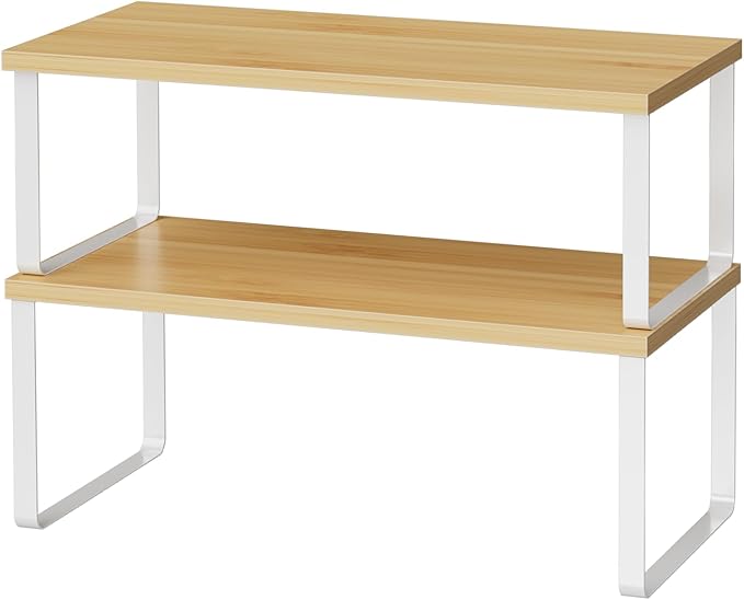 OGEMXU Cabinet Shelf Organizers, 15.7 inches Large Kitchen Counter Shelf by OGEMXU