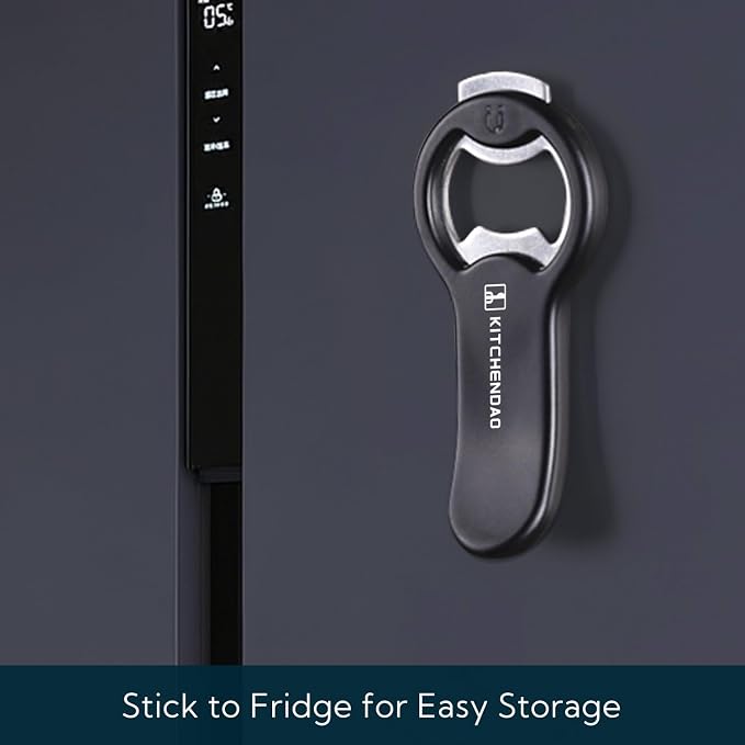 KITCHENDAO 2 in 1 Magnetic Beer Bottle Opener - Image 4