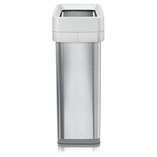 Clorox 13 Gallon Trash Can - 50L Slim Open Top Garbage Bin - Image 2