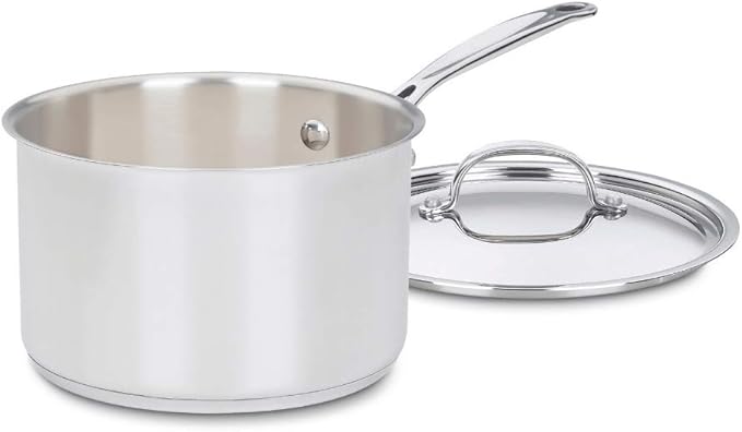 Cuisinart 7194-20 Chef's Classic Stainless 4-Quart Saucepan by Cuisinart