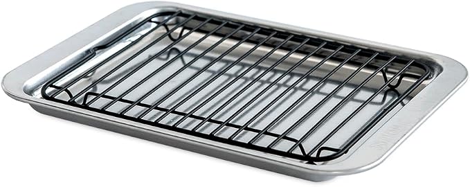 Nordic Ware Naturals 2 Piece Compact Pan Set, Toaster Oven, Counter Ovens by NordicWare