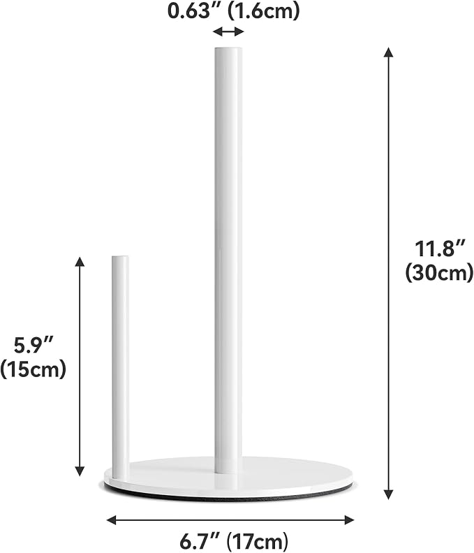 Paper Towel Holder Countertop, Stainless Steel, - Image 5