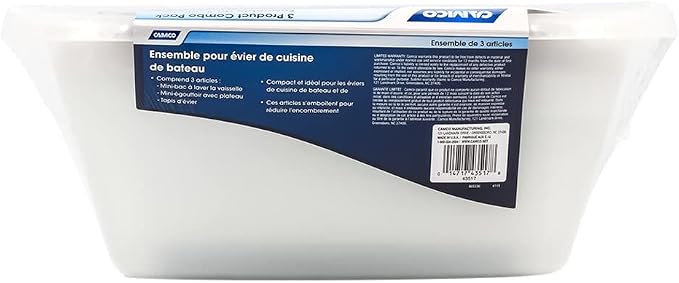 Camco 43517 White Sink Kit - Image 4