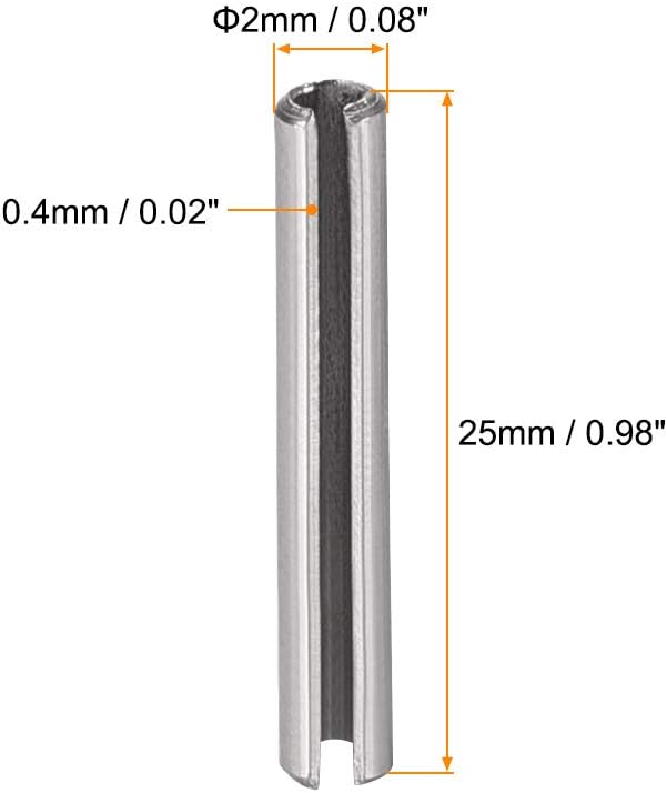 uxcell Slotted Spring Pin - Image 2