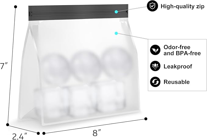 Samuelworld Silicone Premium Ice Trays, 2 Inches Extra Large Cubes & 2.5 Inches - Image 2