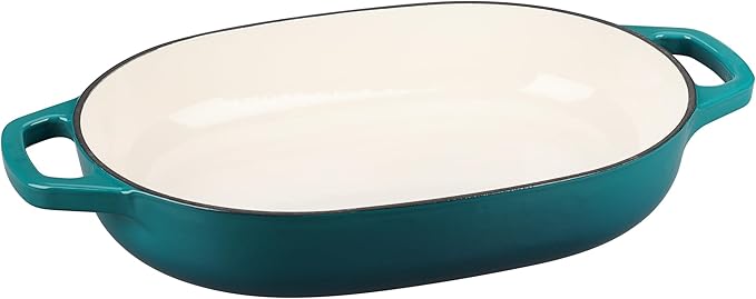 EDGING CASTING Enameled Cast Iron Oval Dutch Oven Pot - Image 5