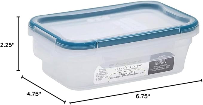 Snapware Plastic Total Solutions Food Storage Containers Set, Airtight & - Image 15