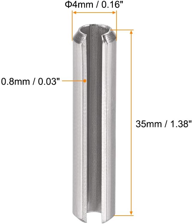 uxcell Slotted Spring Pin - Image 2