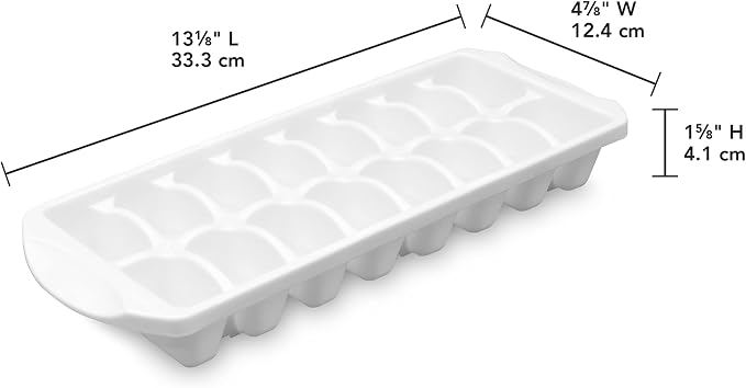 Sterilite Stacking Ice Cube Tray, Save Space and Stack Trays in Freezer - Image 2