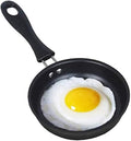 One Egg Frying Pan, Mini Induction Frying Eggs Pan, 4.7" Single Egg Durable by Demoyaya