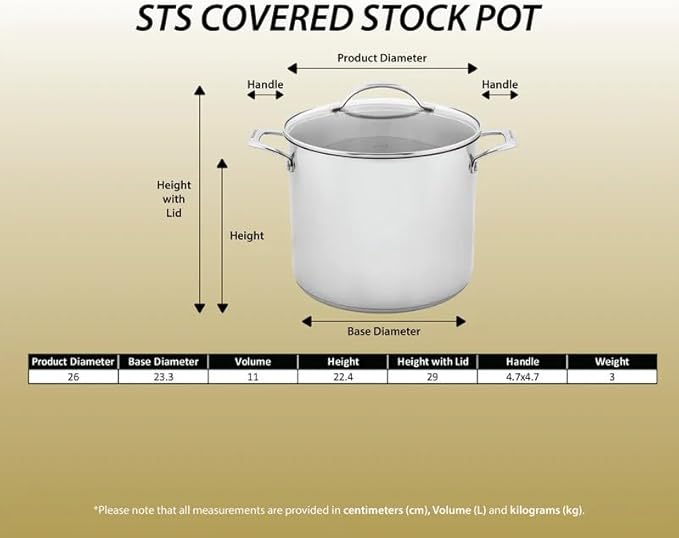 Scanpan STS 11.6QT Stock Pot - Image 2