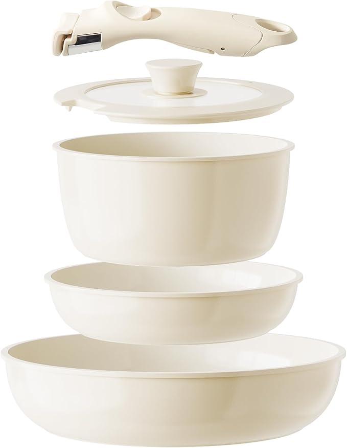 Redchef Ceramic Pots and Pans Set Non Stick, Nonstick Kitchen Cookware Sets by Redchef