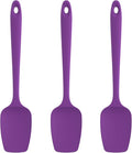 U-Taste Silicone Spoon Spatula Set, 600ºF High Heat Resistant Food Grade by U-Taste