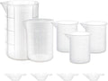 Gartful 9PCS Silicone Mixing Cups Set, Resin Casting Tool Kit, DIY Craft Set by Gartful