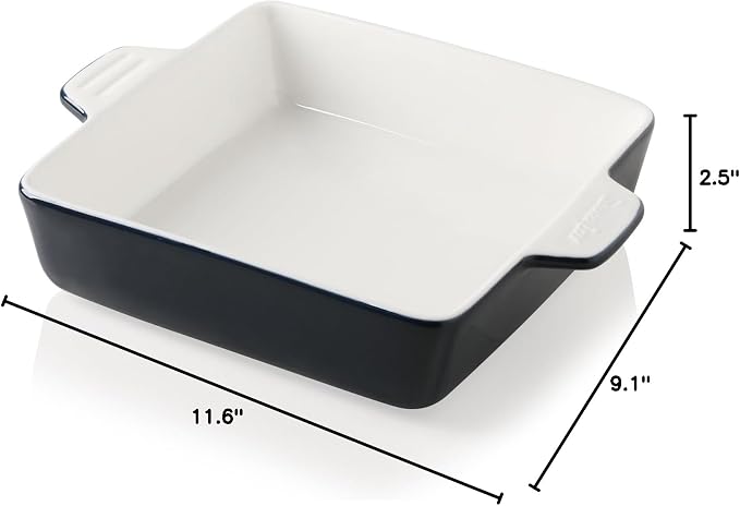 Sweejar Ceramic Baking Dish, 9 x 9 Cake Baking Pan - Image 5