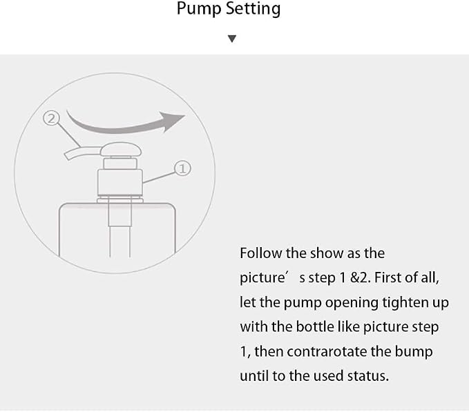 Pump Bottle, Refillable Plastic Empty Lotion Soap Dispenser Liquid Container - Image 7