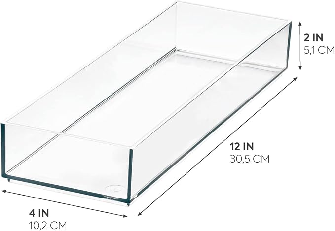 iDesign Plastic Makeup Drawer Organizer Tray - Image 2