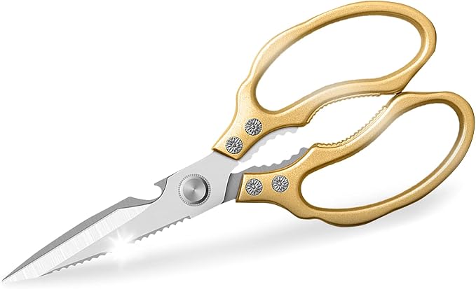 AWinjoy Kitchen Scissors, Heavy Duty Sharp Shears Dishwasher Safe, Kitchen by AWinjoykitchenshears