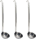 4 Oz Stainless Steel Ladle, 11.8" Long Handle Length by Auvotuis