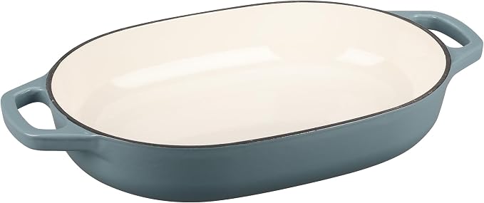 EDGING CASTING Enameled Cast Iron Oval Dutch Oven Pot - Image 5