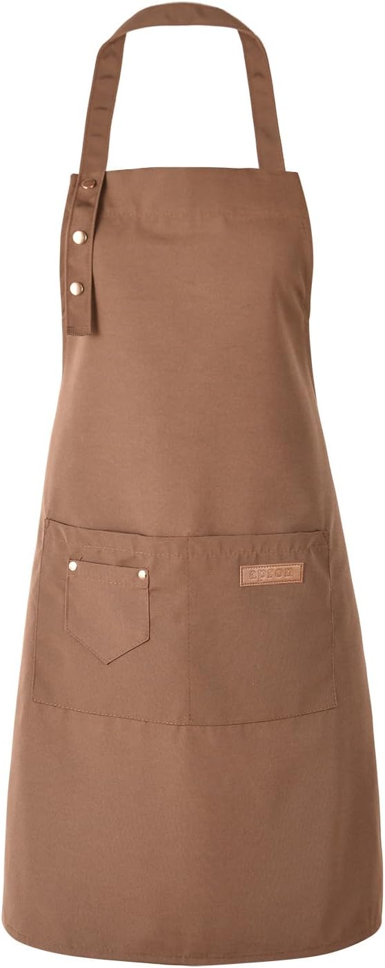 Tosewever Art Aprons for Women Painting Pottery Baking, Mens Buckle Straps - Image 3