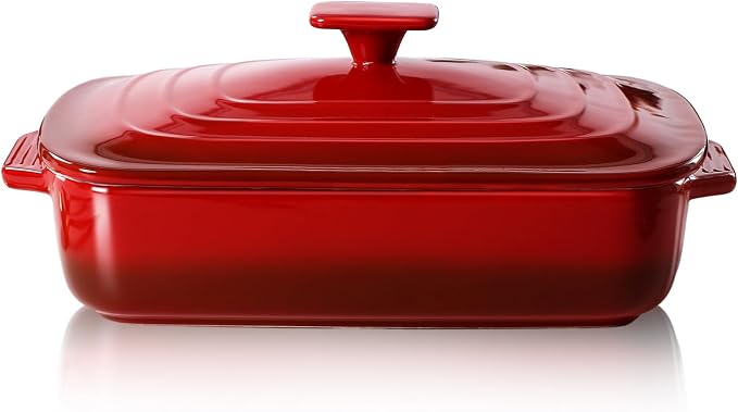 Lareina Large Ceramic Casserole Dish by Lareina
