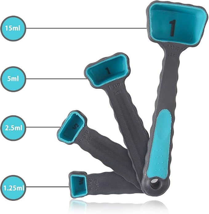 Collapsible Measuring Cups and Spoons - Image 3