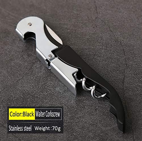Professional Waiter Corkscrew Wine Openers Set, Heavy Duty Stainless Steel - Image 2