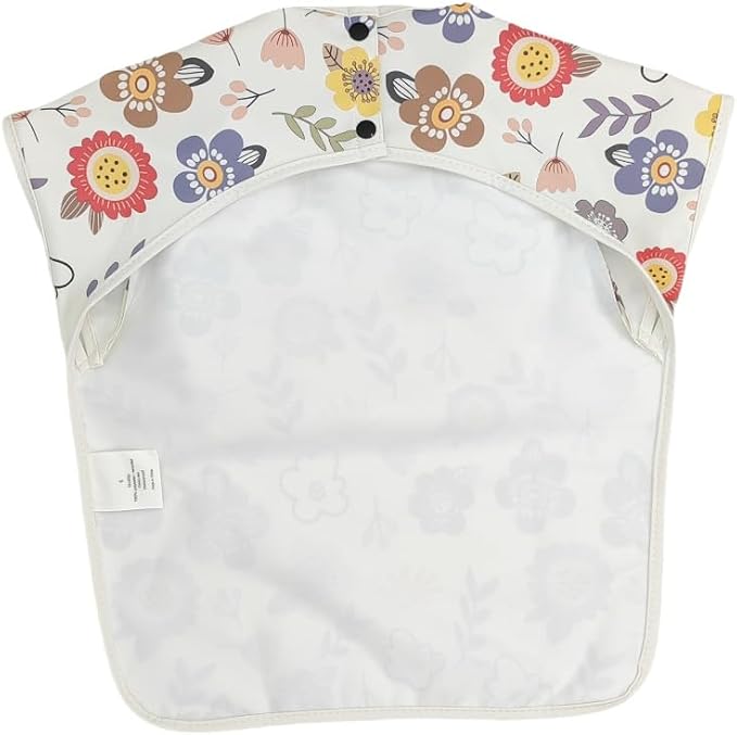 Waterproof Baby Bibs, Infant Toddler Extra Cover Feeding Bib - Image 2
