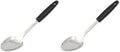 Chef Craft Select Basting Spoon, 12 inch, Stainless Steel/Black by ChefCraft