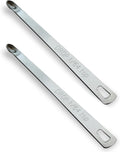2PCS 1/64 Teaspoon Single Tiny Measuring Spoon, Small Individual Stainless by BERYLER
