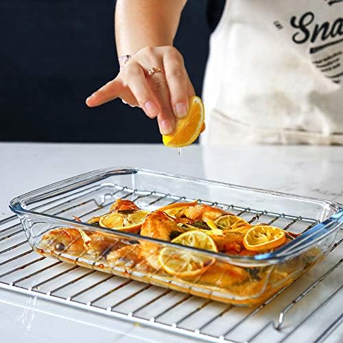 8-Piece Deep Glass Baking Dish Set - Image 4