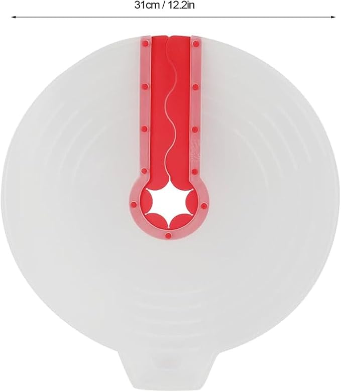 Silicone Mixing Bowl Splatter Guard, Modern Style, Dishwasher & Microwave Safe - Image 3