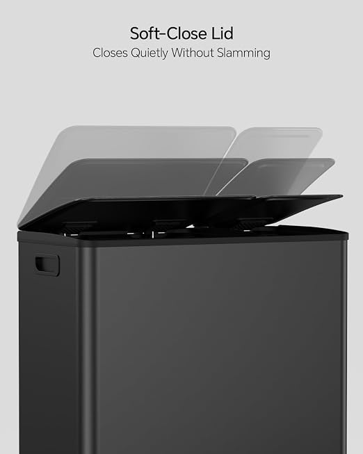 Lovewind Dual Trash and Recycling Bins - Image 5