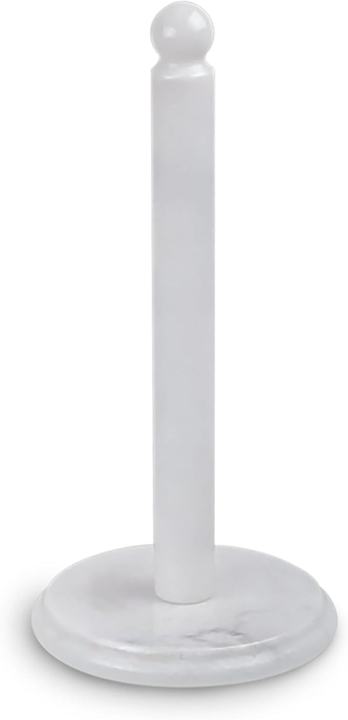 Handmade Marble Paper Towel Holder by Unknown