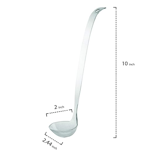 Party Essentials N024821 Plastic Hangable Ladle - Image 2