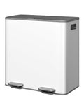 Garvee Trash Can, 2 x 10.6 gal Garbage Can by Garvee
