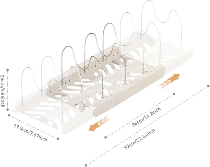 Pot Rack -Expandable Pan Organizer - Image 2