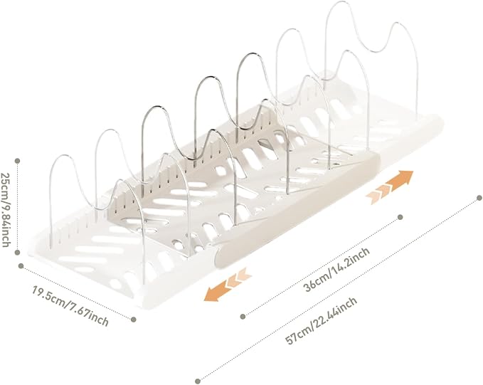 Pot Rack -Expandable Pan Organizer - Image 5