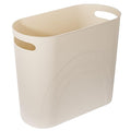 rejomiik Small Trash Can, 3.5 Gallon Slim Garbage Can Plastic Waste Basket by rejomiik