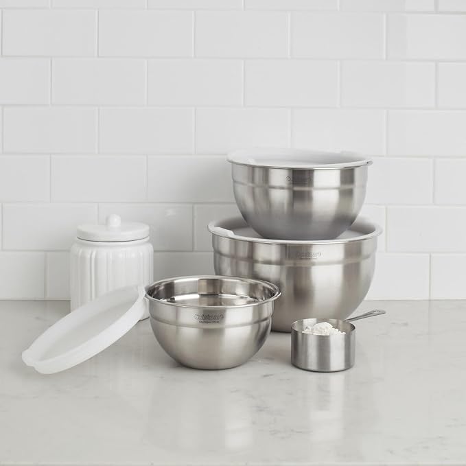 Cuisinart Mixing Bowl Set, Stainless Steel, CTG-00-SMB - Image 7