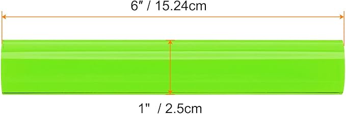 HARFINGTON Acrylic Clay Roller 6 Inch x 1 Inch Solid Non-Stick Plastic Round - Image 2