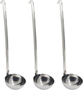 10 Oz Stainless Steel Ladle, Portioning and Serving Soup and Stew in by Auvotuis