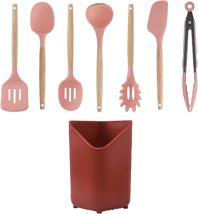 Glad Silicone Kitchen Utensils Set, and Spaghetti Server - Image 3