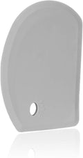 Sapid Flexible Curved Edge Silicone Bowl Scraper, Food Grade Dough Scraper by SAPID