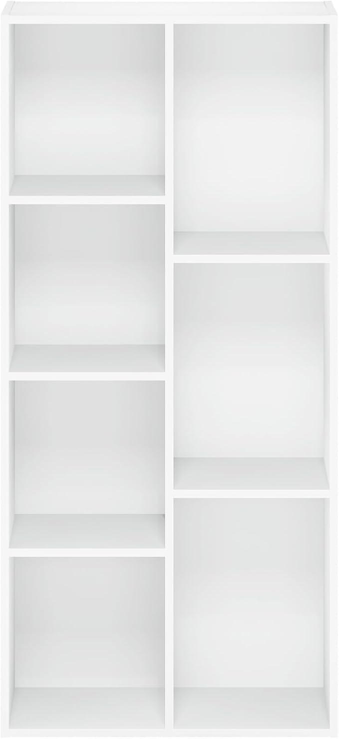 Furinno LUDER Book Shelf, 7-Cube Bookshelf, Bookcase - Image 8