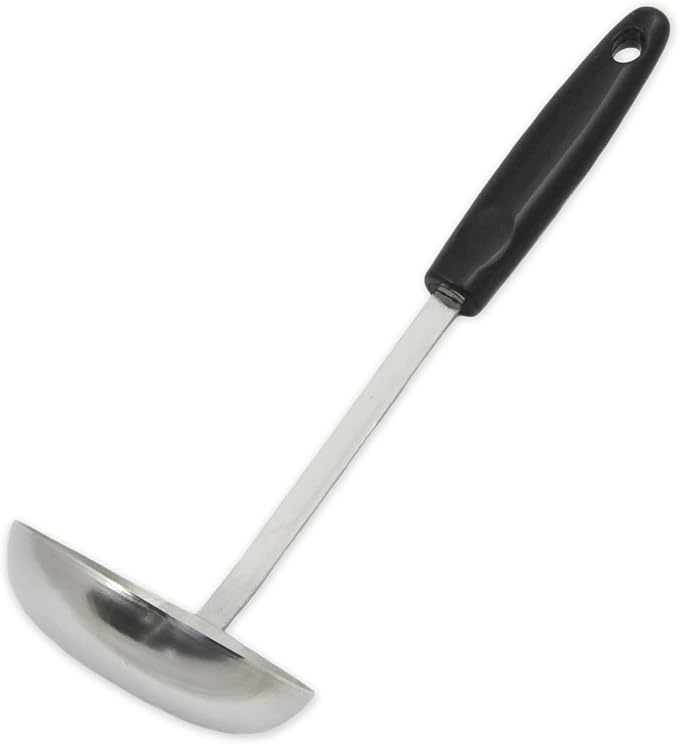 Chef Craft Select Cooking Ladle, 11.5 inch, Stainless Steel by ChefCraft